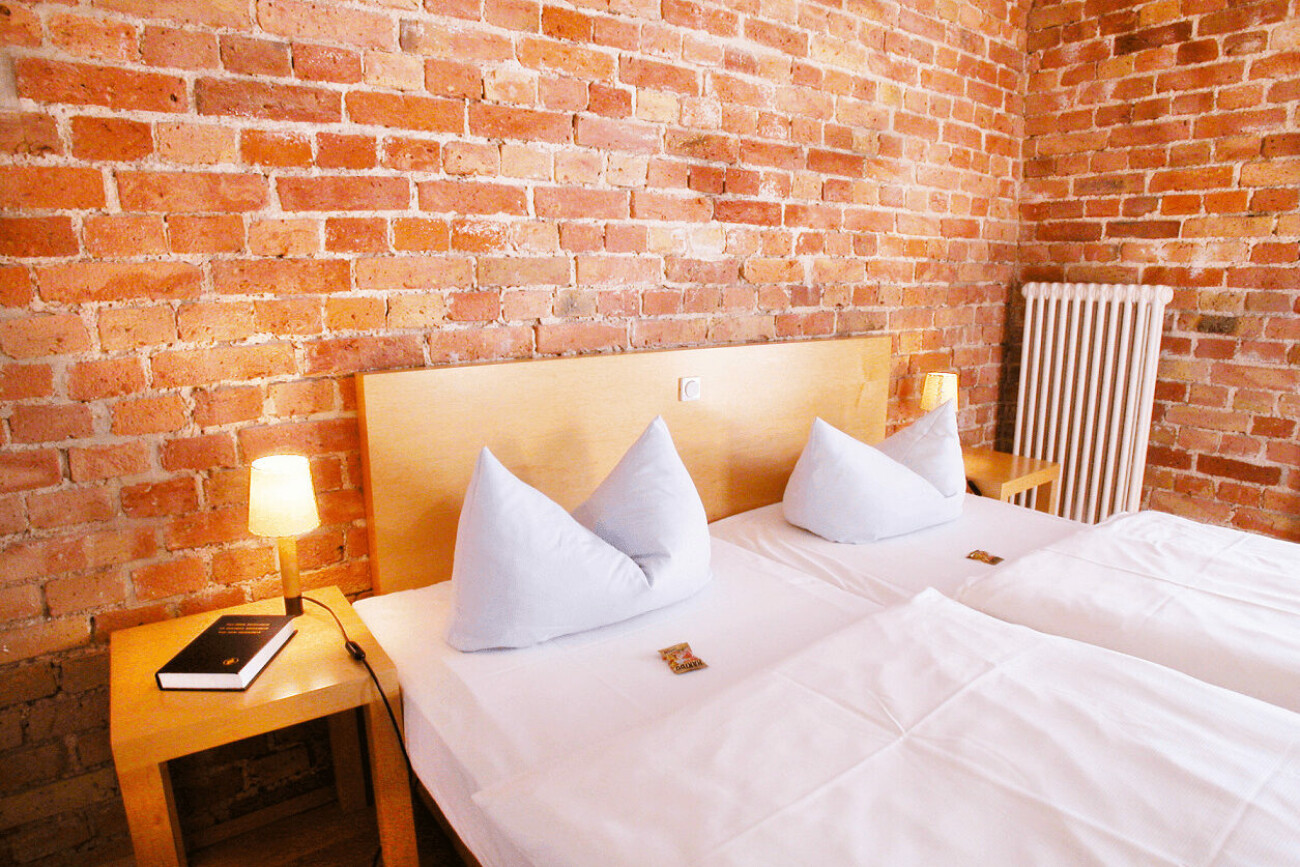 Schlafzimmer im Einzelzimmer