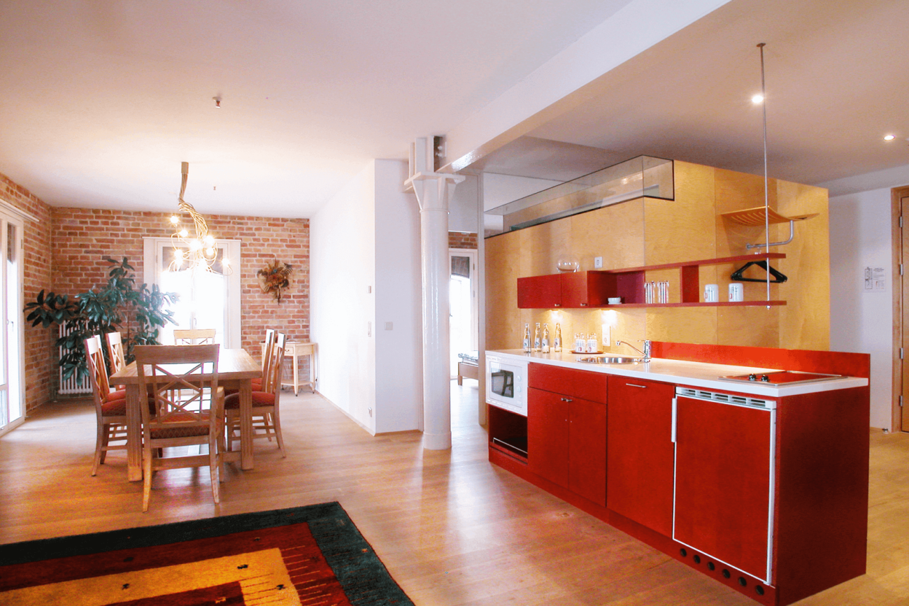 Wohn- und Essbereich Deluxe Suite